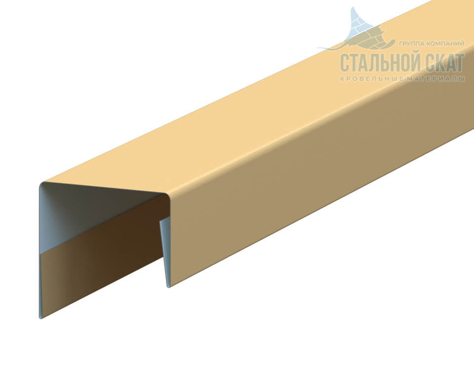 Планка П-образная 23х22х2000 NormanMP (ПЭ-01-1015-0.5) в Домодедово