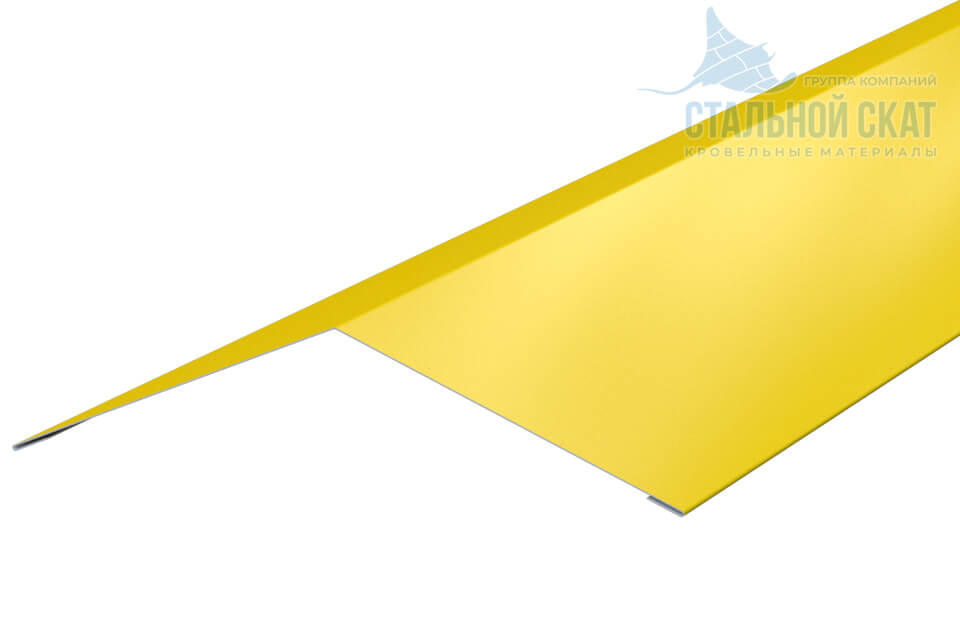 Планка конька плоского простая 115х115х2000 (ПЭ-01-1018-0.45)