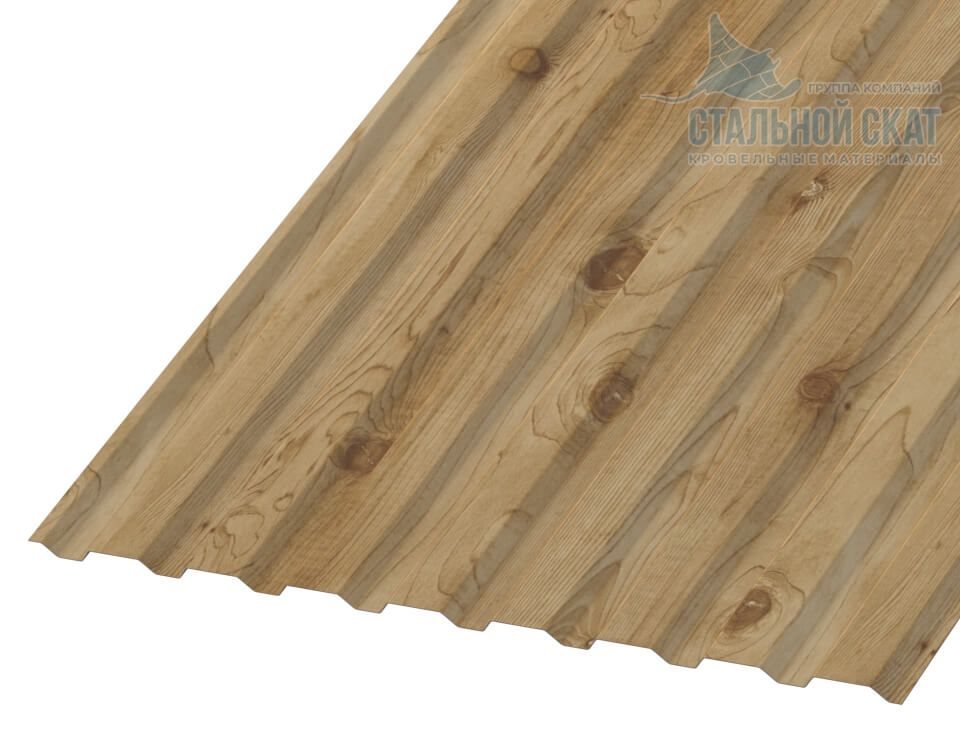 Профнастил МП20 х 1100 - A (ECOSTEEL_MA-01-Сосна-0.5)