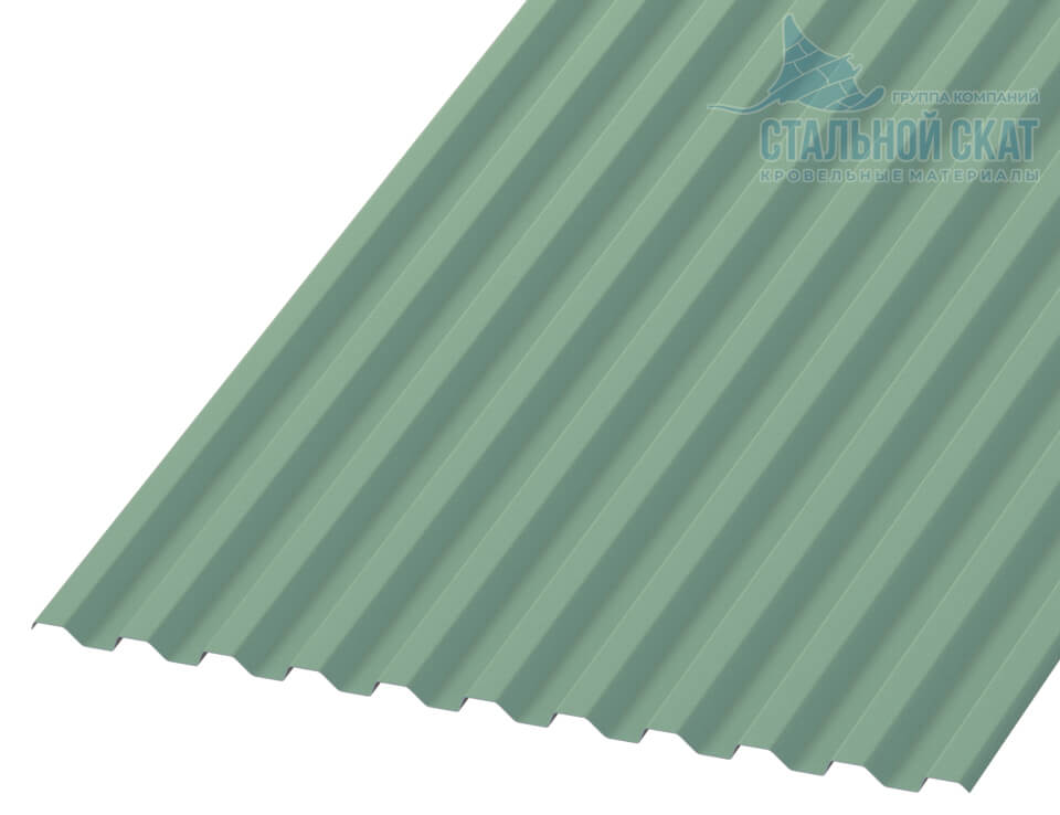 Профнастил С21 х 1000 - A (PURMAN-20-Tourmalin-0.5)