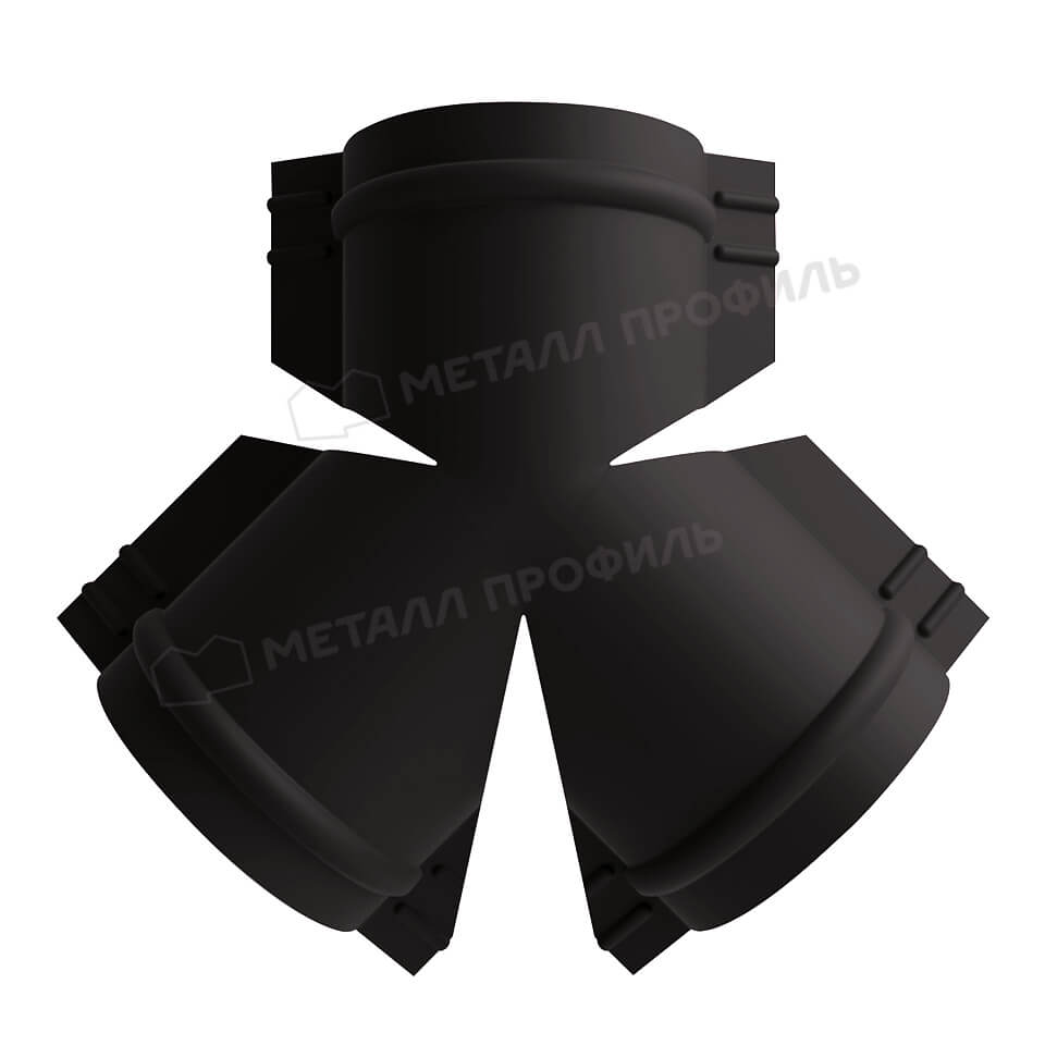 Y-образный тройник для круглого конька R110 (VikingMP E-20-8019-0.5)