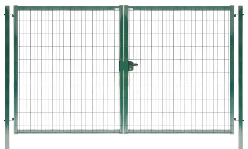 Ворота Medium New Lock 1,53х3,5 RAL 6005